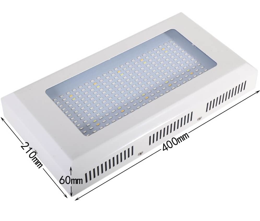 Hydroponické pěstování - vysoce výkonný LED panel s plným spektrem 300W - náhled 4