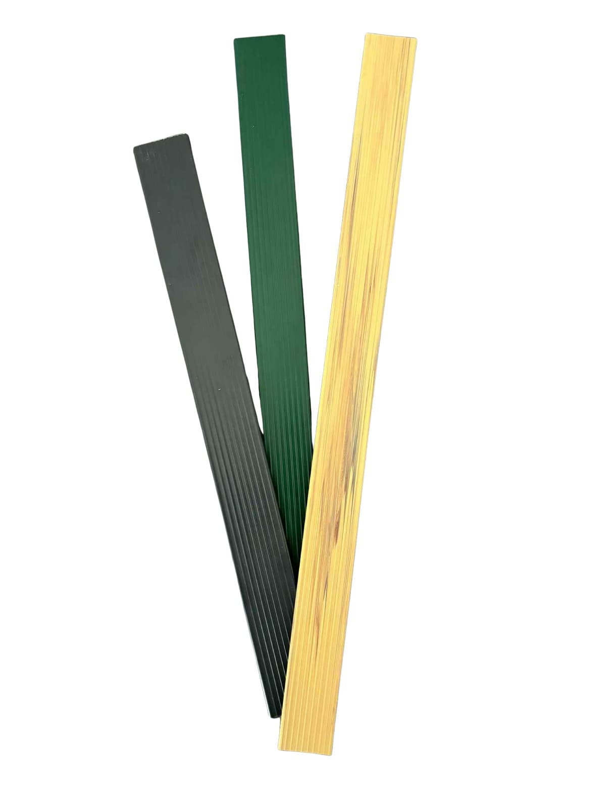 Plastová výplň pletiva (plotu) a 3D panelů z PVC lišty - Vzorek 3ks barev 50cm délka - náhled 4