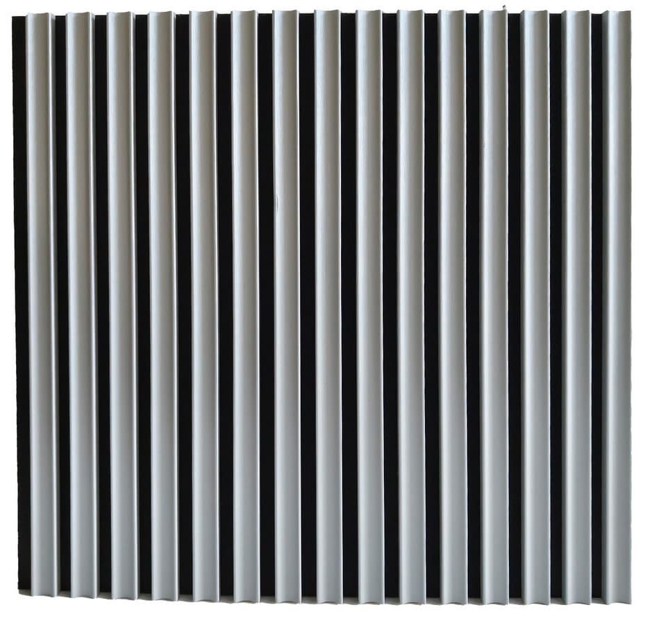 Akustické stěnové 3D panely - dřevěné lamely protihlukový obklad 270 x 60 cm - ELIO - náhled 2