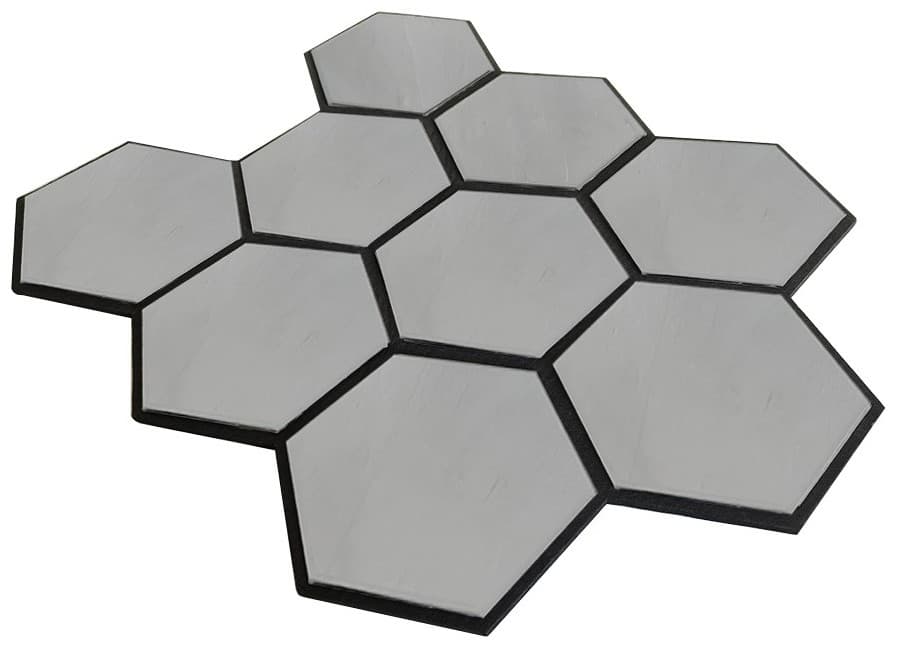 Dekorativní akustické panely na zeď - zrcadlová stěna 82,5 x 68,1 cm - EXO - náhled 2