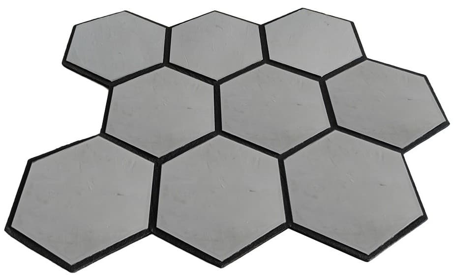 Dekorativní akustické panely na zeď - zrcadlová stěna 82,5 x 68,1 cm - EXO - náhled 3