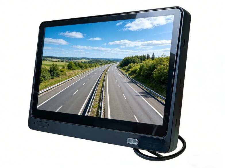 Dotykový monitor do auta 10,1" s Wifi + GPS + 4G SIM podpora + nahrávání na SD kartu pro 5 kamer - náhled 3