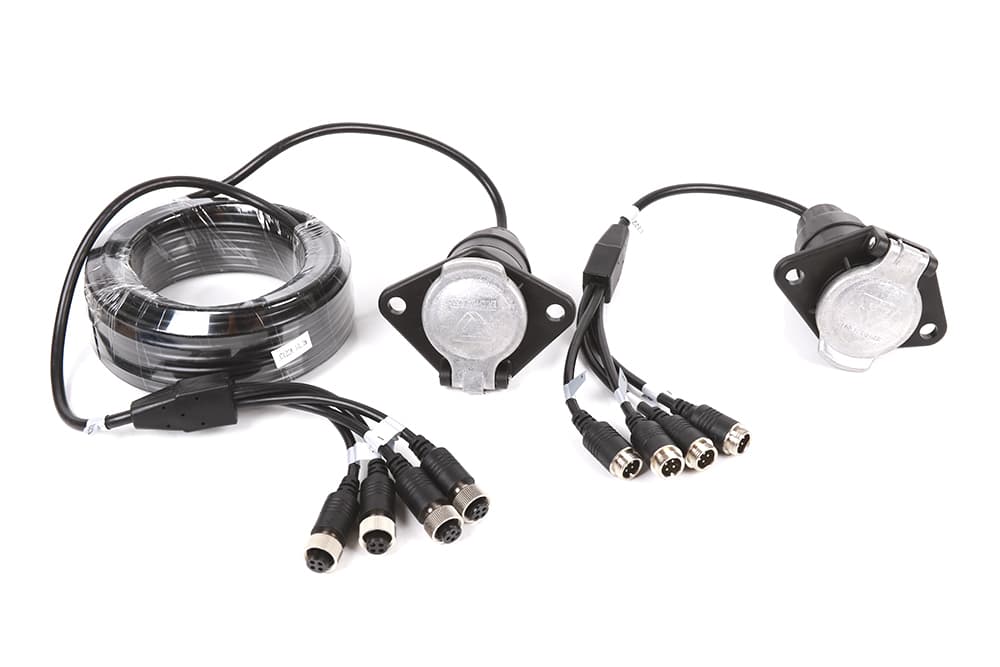 Propojovací kabel pro 4x couvací kamery - pro velké přívěsy a návěsy - náhled 3
