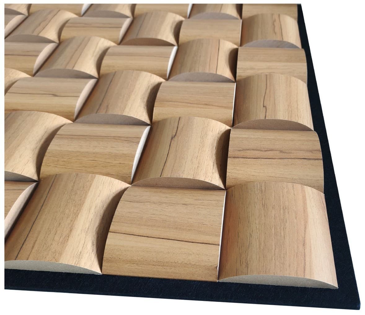 Akustický panel na zeď - 3D protihluková dekorace 60 x 60 cm - KANO - náhled 4