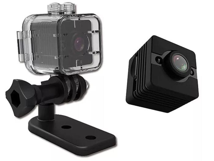 Sportovní kamera Mikro pouze 2,5cm x2,5cm - FULL HD 155° vodotěsná do 30 metrů - náhled 2