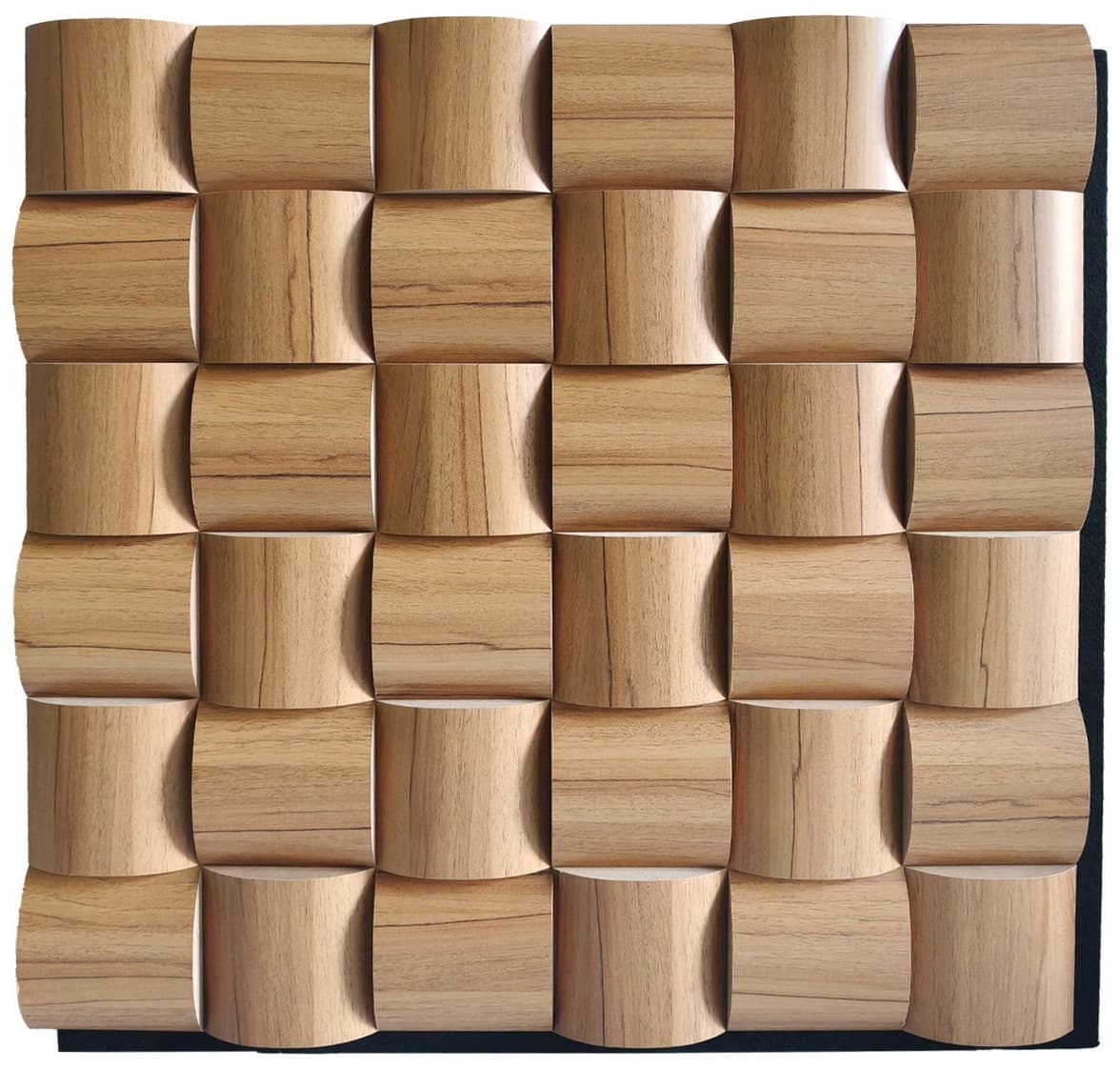 Akustický panel na zeď - 3D protihluková dekorace 60 x 60 cm - KANO - náhled 2