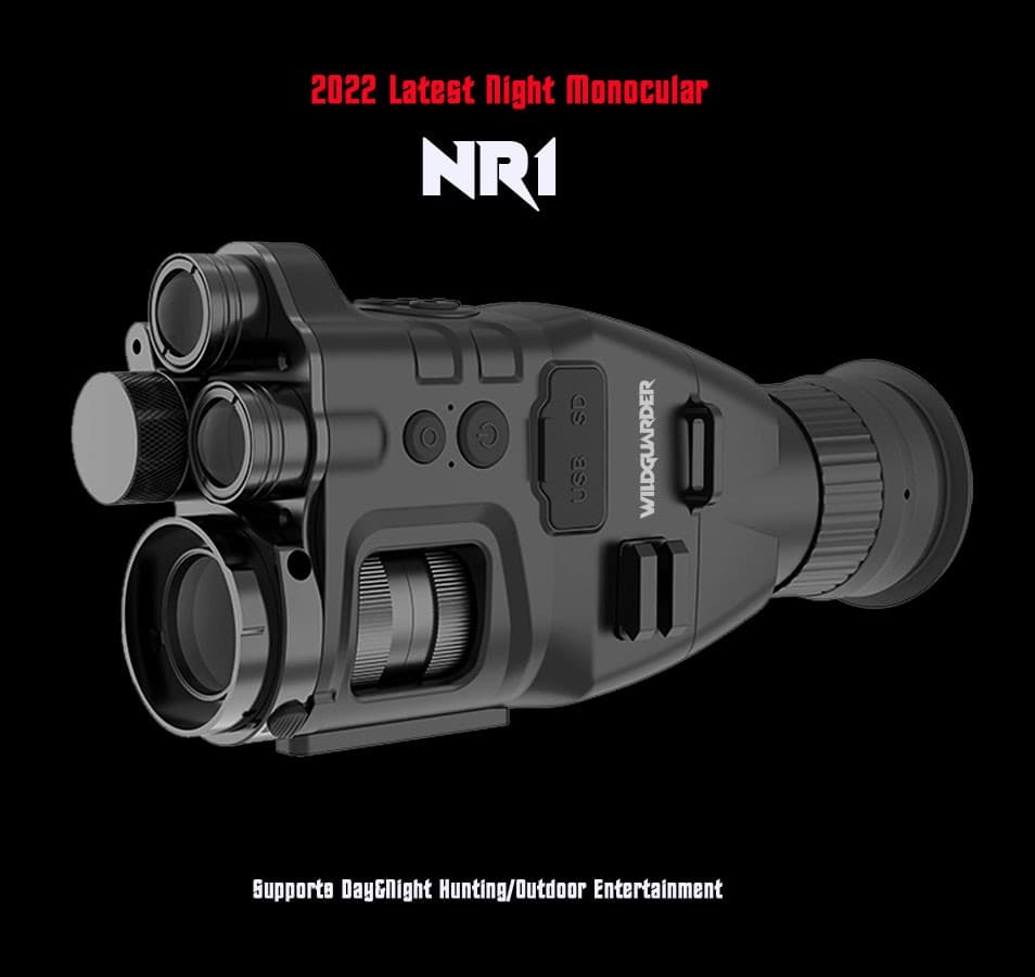 Monokulár s duál IR LED světlem do 400 m 8x optický a 3x digitální ZOOM + Wifi