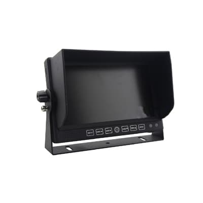 DVR 7 "couvací LCD monitor s možností připojení a nahrávání záznamu ze 4 couvacích kamer - náhled 3