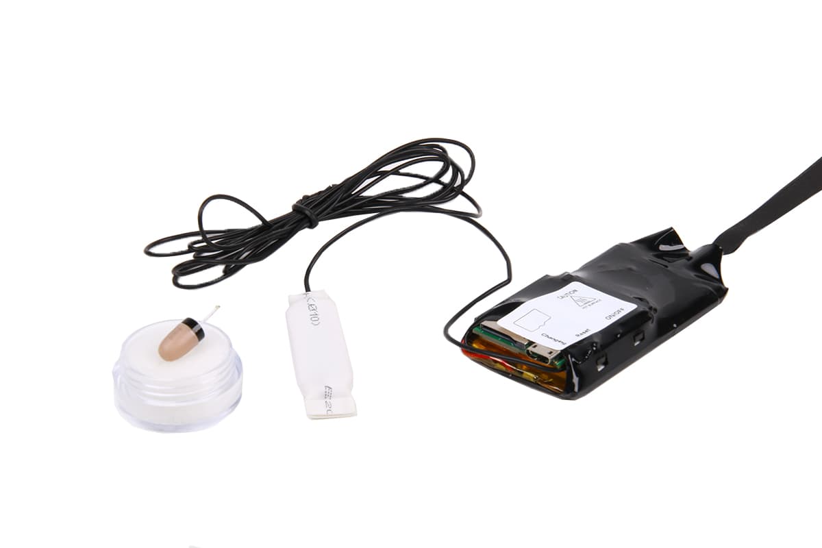 Studentský SET - 8mm Mini Wifi P2P pinhole Full HD kamera se zaostřováním na text + Spy sluchátko - náhled 4