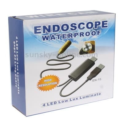 Usb endoskop kamera - 10 metrů - náhled 4