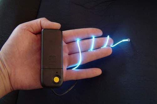Led Wire Vlákno 2,3mm - žluté - náhled 4