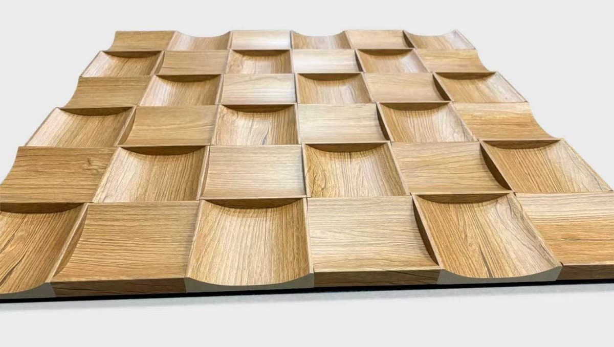 Moderní akustický panel na zeď - 3D obklad do interiéru 60 x 60 cm - ORIN - náhled 3