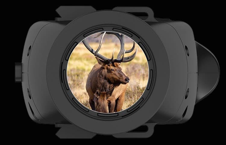 Monokulár s duál IR LED světlem do 400 m 8x optický a 3x digitální ZOOM + Wifi - náhled 2