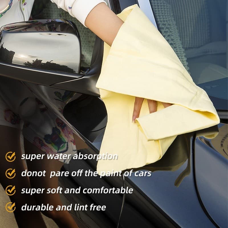 Utěrky na auto a elektroniku ze syntetického materiálu s extra savostí - proti šmouhám na skle - náhled 3