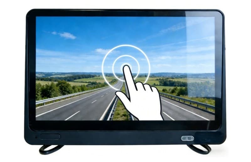 Dotykový monitor do auta 10,1" s Wifi + GPS + 4G SIM podpora + nahrávání na SD kartu pro 5 kamer - náhled 2